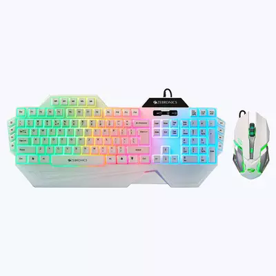 ZEBRONICS Zeb Optimus KEYBOARD AND MOUSE COMBO (White)