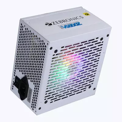 ZEBRONICS Zeb VS 500 Z with RGB POWER SUPPLY (White)