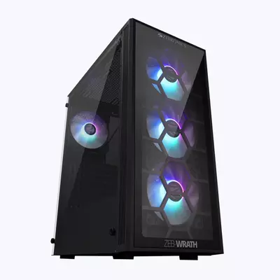 ZEBRONICS Zeb Wrath GAMING CABINET