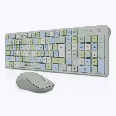 ZEBRONICS Zeb Companion 111 KEYBOARD AND MOUSE COMBO (Blueberry)