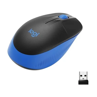 LOGITECH M190 Full-Size Wireless Mouse Blue