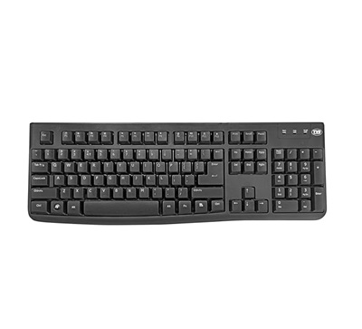 TVS Wired Membrane Keyboard CHAMP PLUS USB Black