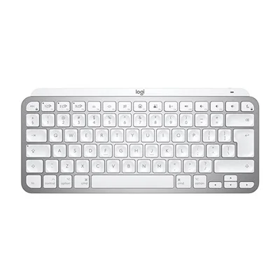 LOGITECH MX KEYS MINI Minimalist Wireless Keyboard Pale Gray