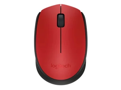 LOGITECH M171 Wireless Mouse Red