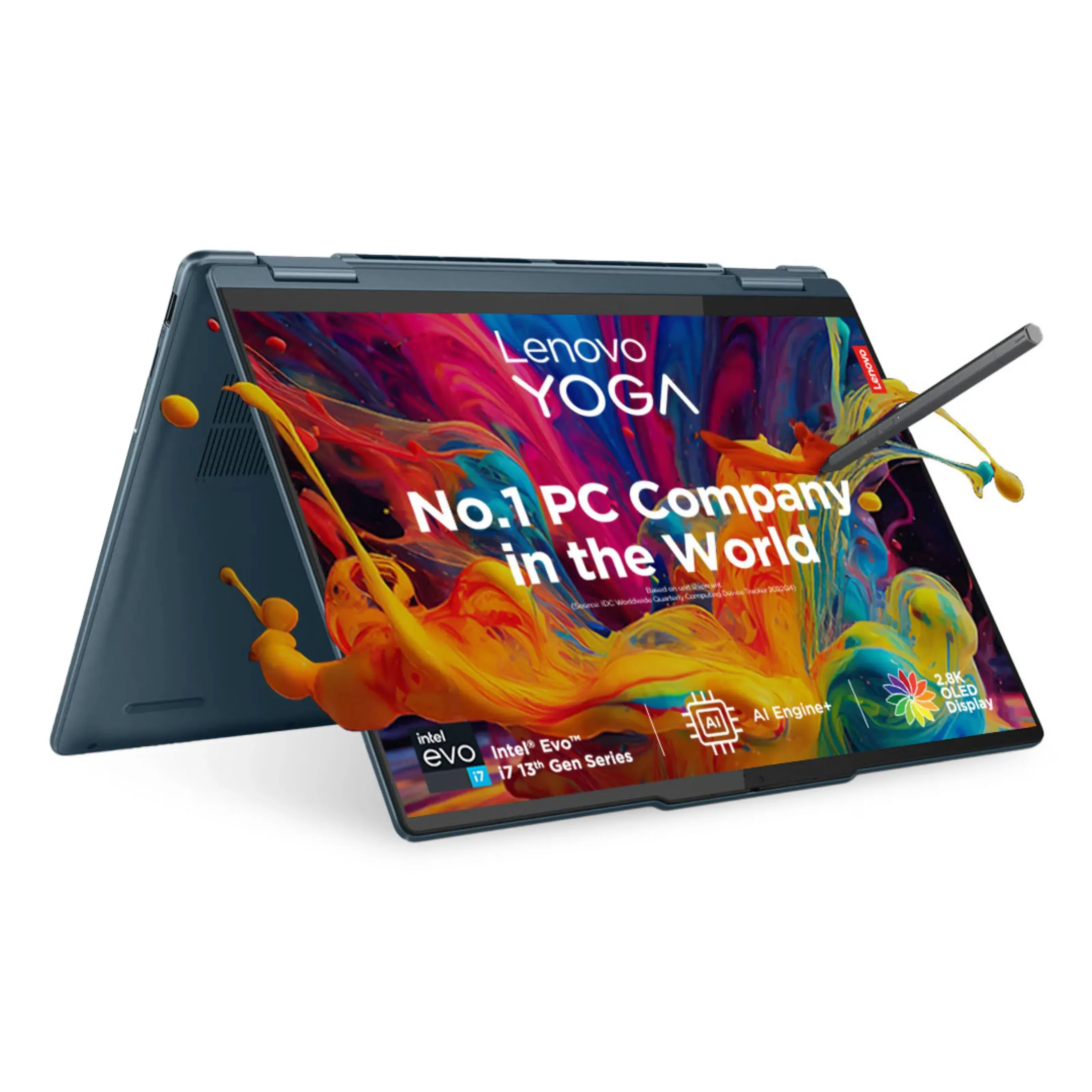 lenovo Yoga 7i 13th Gen, 35.56cms - Intel i5 (Storm Grey)