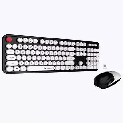 ZEBRONICS Zeb Companion 300 KEYBOARD AND MOUSE COMBO (White)