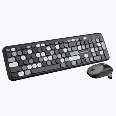 ZEBRONICS Zeb Companion 302 KEYBOARD AND MOUSE COMBO (Black+Grey)