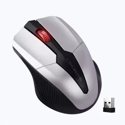 ZEBRONICS RACE Wireless Mouse Grey