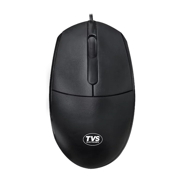 TVS CHAMP M120 Optical Mouse Black