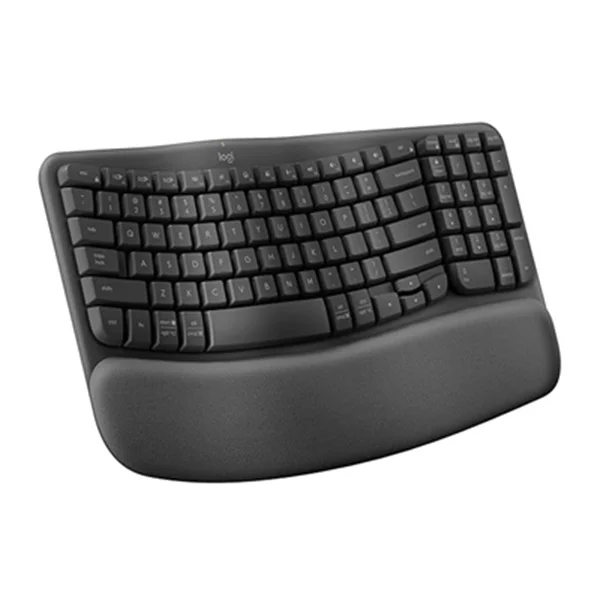 LOGITECH WAVE KEYS Wireless Ergonomic Keyboard Graphite