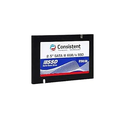 Consistent CTSSD256S6- SSD 256GB with 5 Years Replacement Warranty