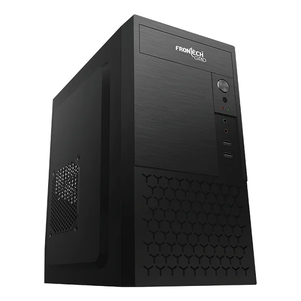 FRONTECH FT-4316 (GRID) Cabinet Black