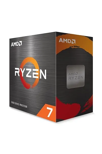 AMD 5000 Series Ryzen 7 5700X Desktop Processor 8 cores 16 Threads 36 MB Cache 3.4 GHz Upto 4.6 GHz Socket AM4 500 Series Chipset (100-100000926WOF)