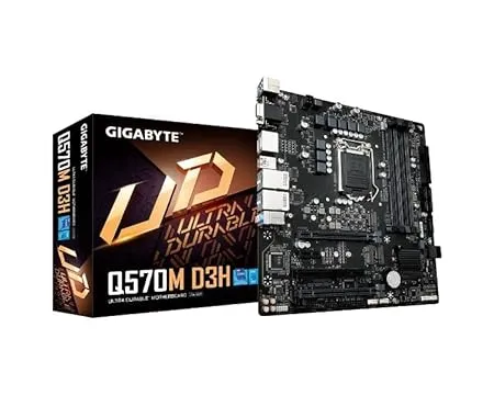 Gigabyte Q570M D3H (rev. 1.0) Motherboard