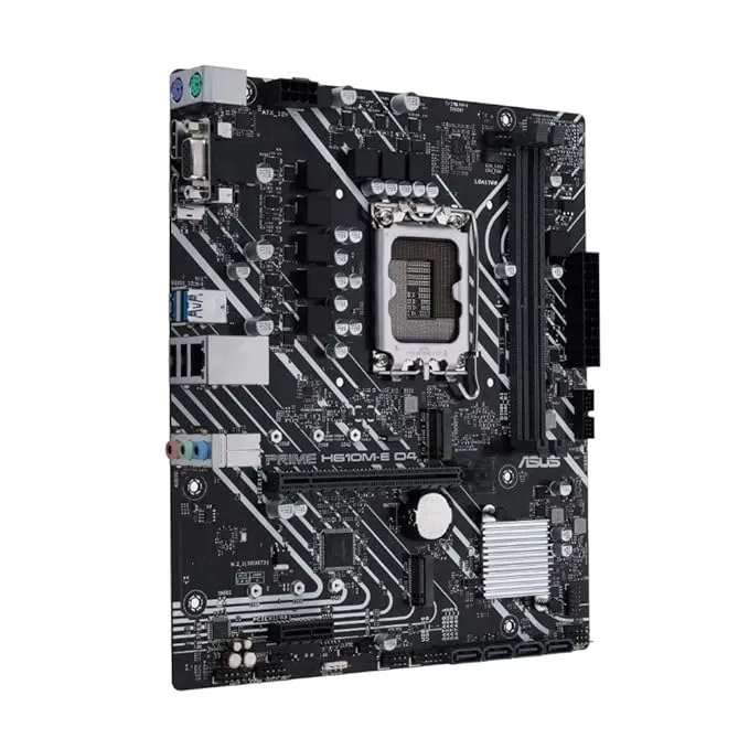 ASUS B550 Prime B550M-A WiFi II (Ryzen AM4) Micro ATX Motherboard with Dual M.2, PCIe 4.0, Wi-Fi 6, 1 Gb Ethernet, HDMI, DVI-D, D-Sub, SATA 6 Gbps, USB 3.2 Gen 2 Type-A, and Aura Sync RGB, DDR4