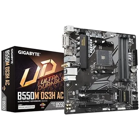 Gigabyte B550M DS3H AC