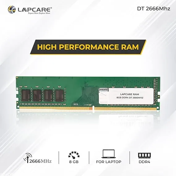 Lapcare Ram 8GB DDR4 2666Mhz DT