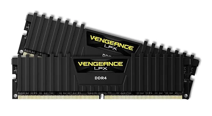 Corsair Vengeance LPX 32GB DDR4 2400 PC4-19200 C16, 2x16GB (Black)