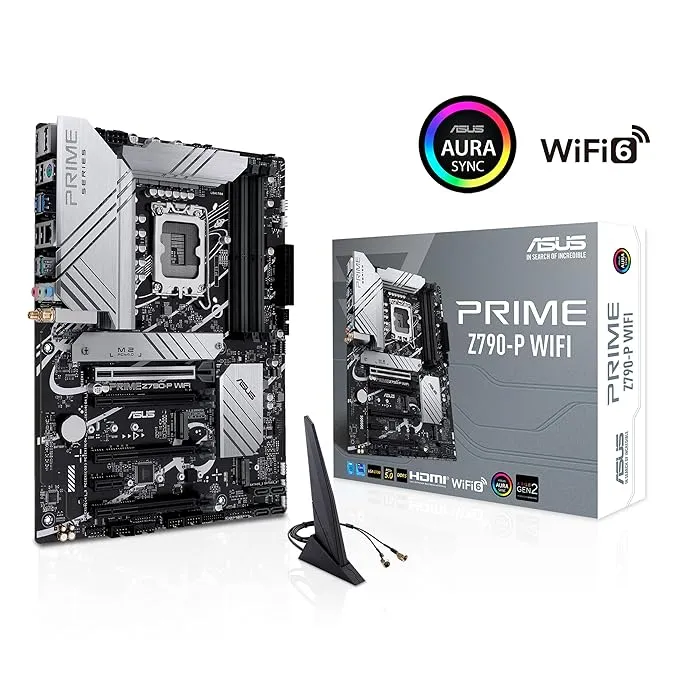 ASUS ROG Strix B760-I Gaming WiFi LGA 1700 Mini ITX Motherboard with 8+1 Power Stages, DDR5, PCIe 5.0 SafeSlot, 2 PCIe 4.0 M.2, WiFi 6E, 2.5G Ethernet, USB 3.2x2, AI Noise Cancelation, & Aura Sync