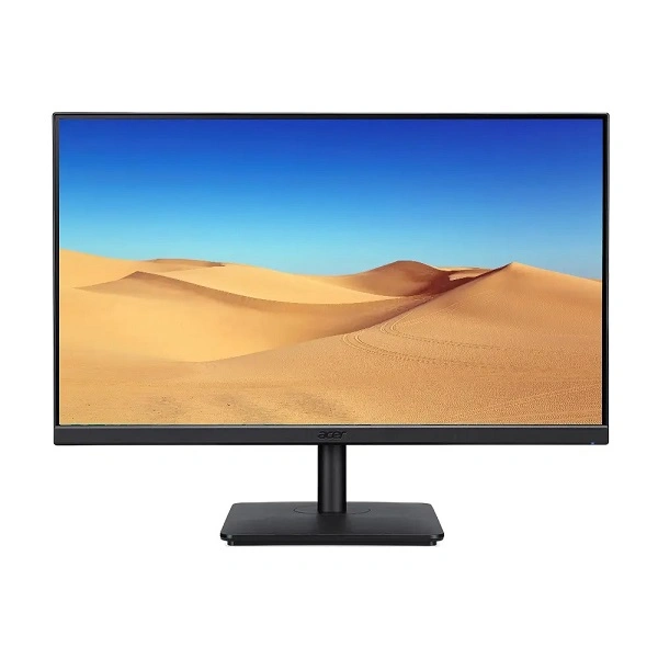 Acer V247Y E 23.8 Inch Full HD IPS LED Backlit LCD Zero Frame Monitor I 100 Hz Refresh Rate I 250 Nits, 99% SRGB I HDMI & VGA Ports I TUV Eye Certified I Stereo Speakers I 100% Recyclable Packaging, Black