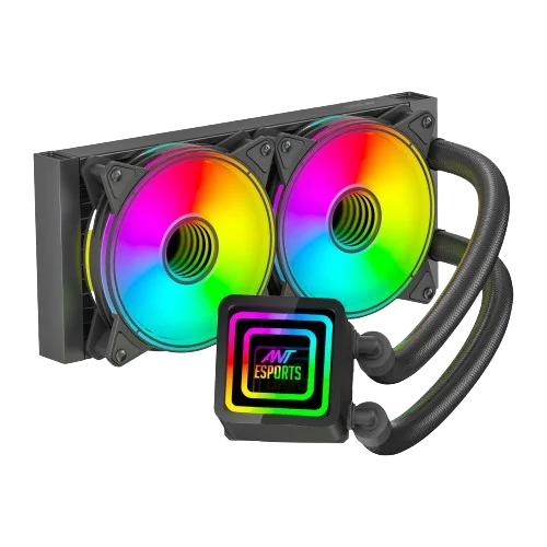 Ant Esports ICE-Infinite 240 ARGB CPU Liquid Cooler – Black