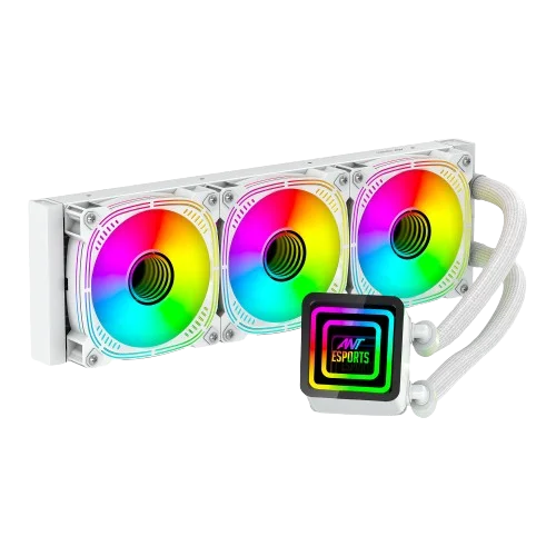 Ant Esports ICE-Infinite 360 ARGB CPU Liquid Cooler – White