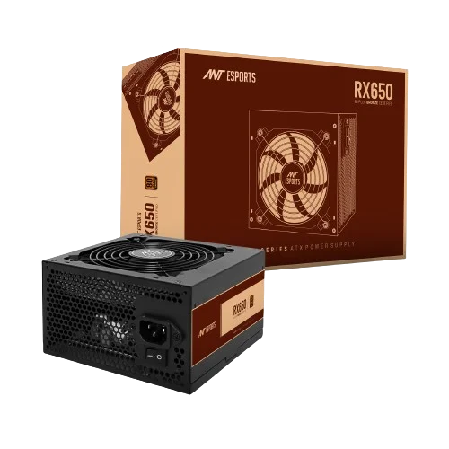 Ant Esports RX650 80 Plus Bronze Gaming Power Supply