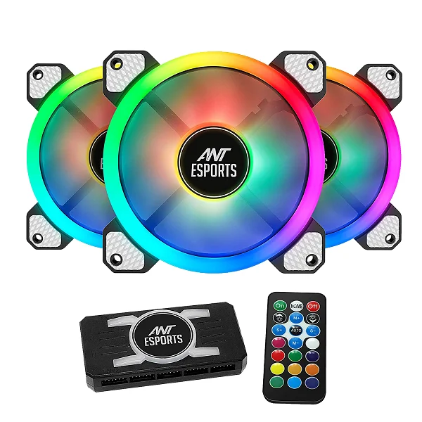 Ant Esports Superflow 120 ARGB Case Fan Kit