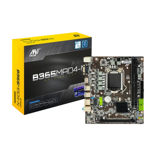 Ant Value B365MAD4-N Motherboard