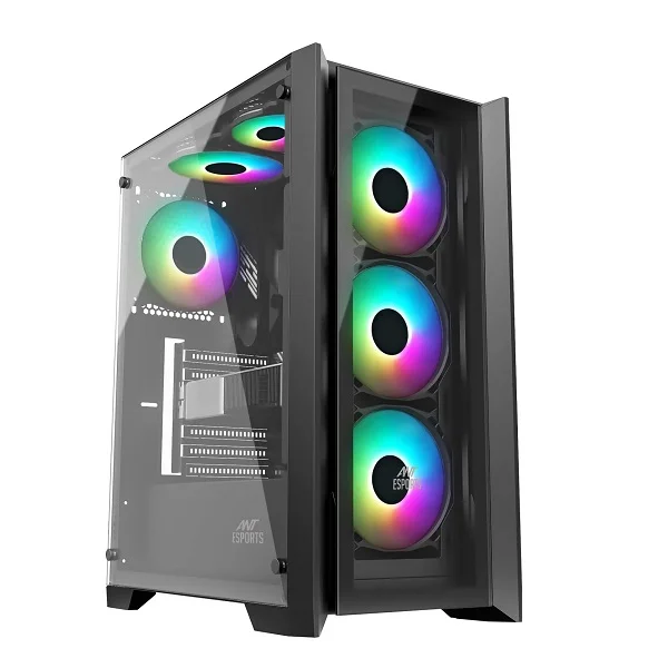 Ant Esports ICE-170TG Gaming Cabinet Black