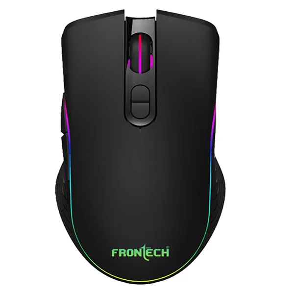 FRONTECH MS-0028 (Braided Cable) GAMING Mouse Black