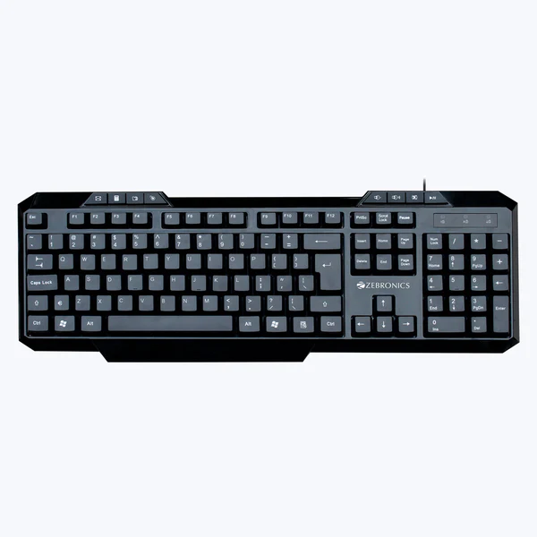 ZEBRONICS KM2000 Wired Keyboard Black