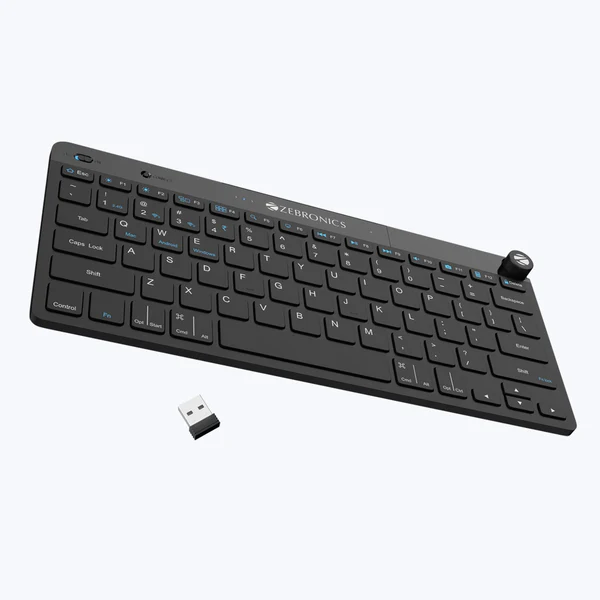 ZEBRONICS KEYPAD X1 Wireless Keyboard Black