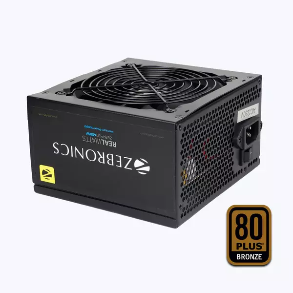 ZEBRONICS Zeb PGP 450 W (80 Plus) POWER SUPPLY