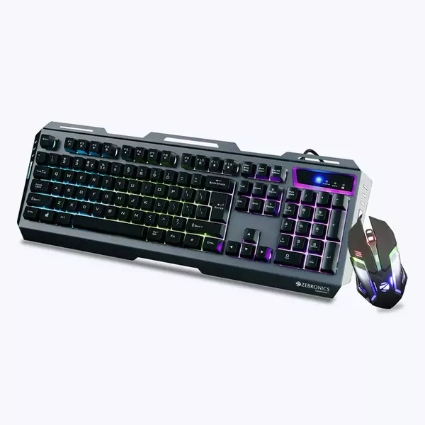 ZEBRONICS Zeb Transformer 1 KEYBOARD AND MOUSE COMBO (Black)