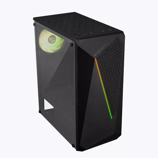 ZEBRONICS Zeb Agon GAMING CABINET (Black)