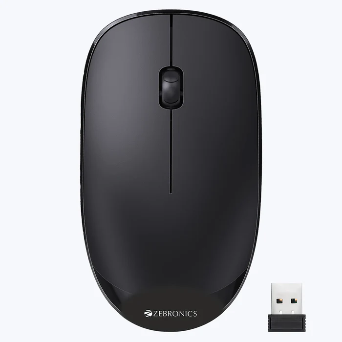 ZEBRONICS AMAZE Wireless Mouse Black