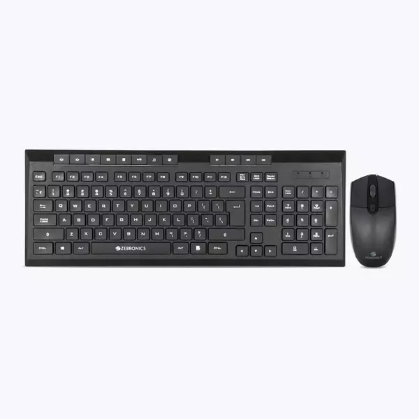 ZEBRONICS Zeb Companion 109 KEYBOARD AND MOUSE COMBO (Black)