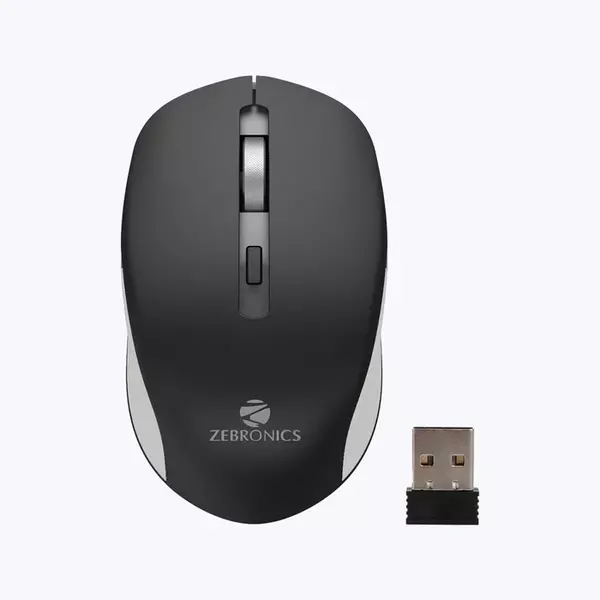 ZEBRONICS Zeb-Jaguar MOUSE (Black)