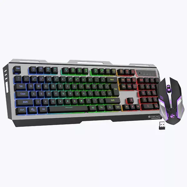 ZEBRONICS Zeb Transformer Pro KEYBOARD AND MOUSE COMBO (Black)