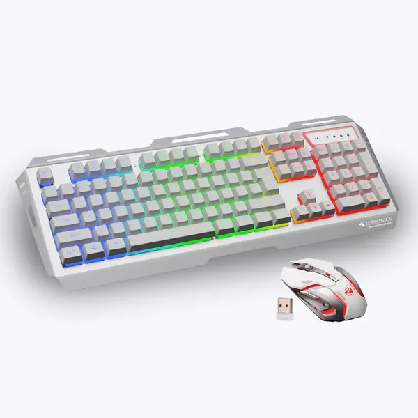 ZEBRONICS Zeb Transformer Pro KEYBOARD AND MOUSE COMBO (White)