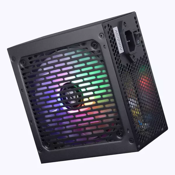 ZEBRONICS Zeb VS 500 Z with RGB POWER SUPPLY (Black)