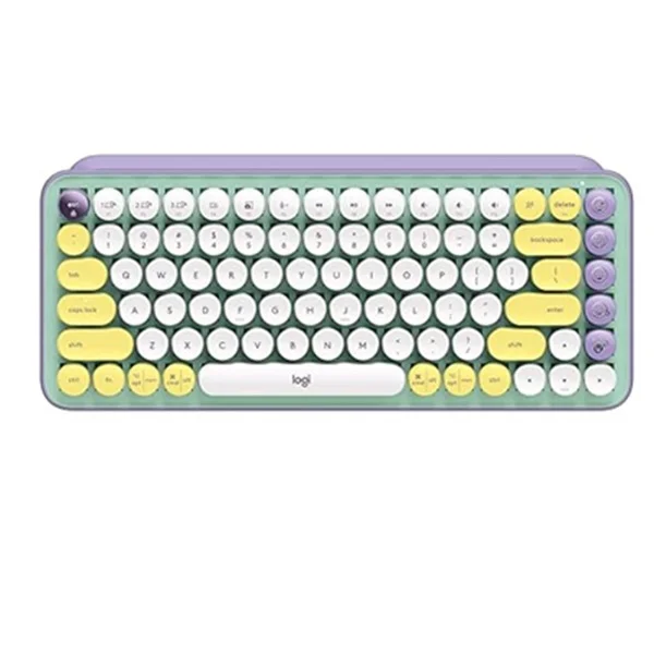 LOGITECH POP KEYS Wireless Mechanical Multi-Color Keyboard (Daydream)