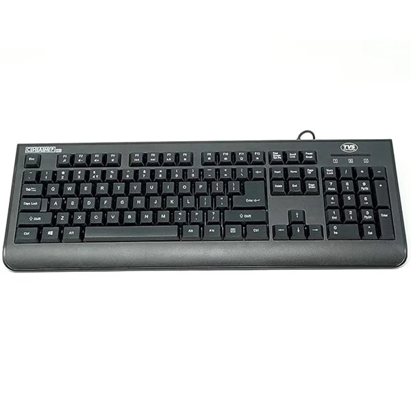 TVS Membrane Heavy Duty Keyboard CHAMP HD USB Black