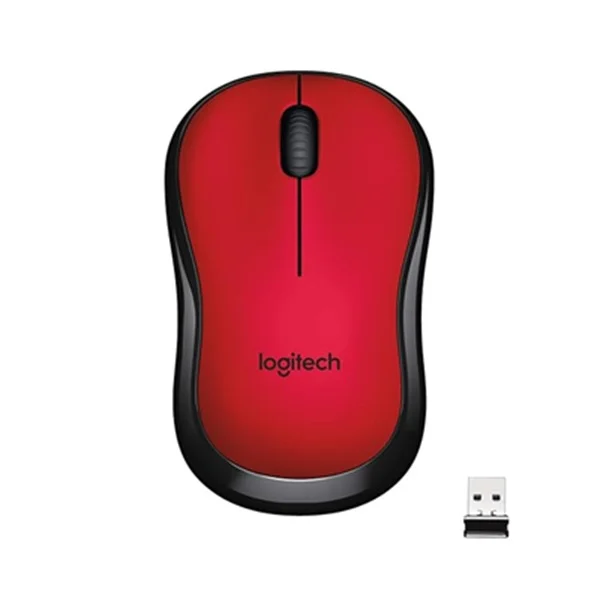 LOGITECH M221 Silent Wireless Mouse Red