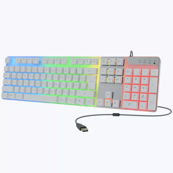 ZEBRONICS Zeb War K KEYBOARD (White)